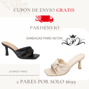 Imagen principal de Oferta Limitada! Kit de 2 pares de Sandalias Paris Hilton